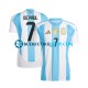 Camiseta de Fútbol Argentina De Paul 7 Copa America 2024 Primera Equipación Manga Corta Hombre