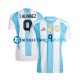 Camiseta de Fútbol Argentina Julian Alvarez 9 Copa America 2024 Primera Equipación Manga Corta Hombre