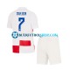 Camiseta de Fútbol Croacia Lovro Majer 7 Euro 2024 Primera Equipación Manga Corta Niño