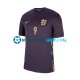 Camiseta de Fútbol Inglaterra Harry Kane 9 Euro 2024 Segunda Equipación Manga Corta Hombre