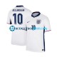 Camiseta de Fútbol Inglaterra Jude Bellingham 10 Euro 2024 Primera Equipación Blanco Manga Corta Hombre