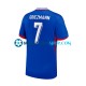 Camiseta de Fútbol Francia Antoine Griezmann 7 Euro 2024 Primera Equipación Azul Manga Corta Hombre