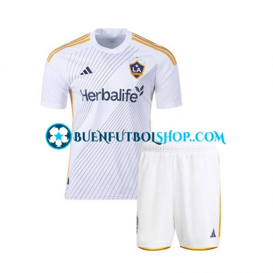 Camiseta de Fútbol Los Angeles Galaxy 2024 Primera Equipación Manga Corta Niño