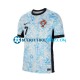 Camiseta de Fútbol Portugal Cristiano Ronaldo 7 Euro 2024 Segunda Equipación Manga Corta Hombre