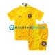Camiseta de Fútbol Portugal Portero Euro 2024 Primera Equipación Amarillo Manga Corta Niño