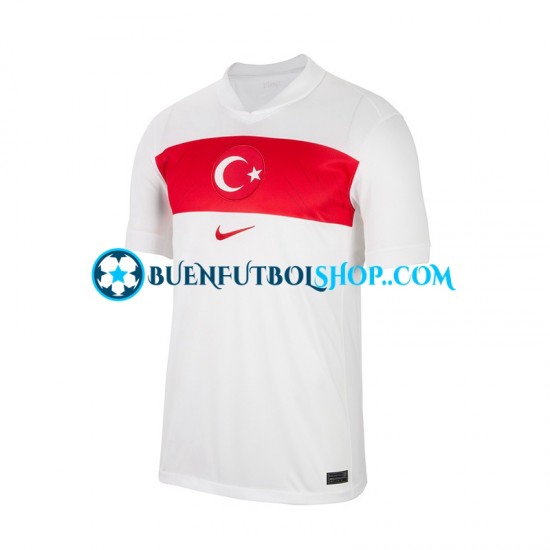 Camiseta de Fútbol Turquía Euro 2024 Primera Equipación Manga Corta Hombre