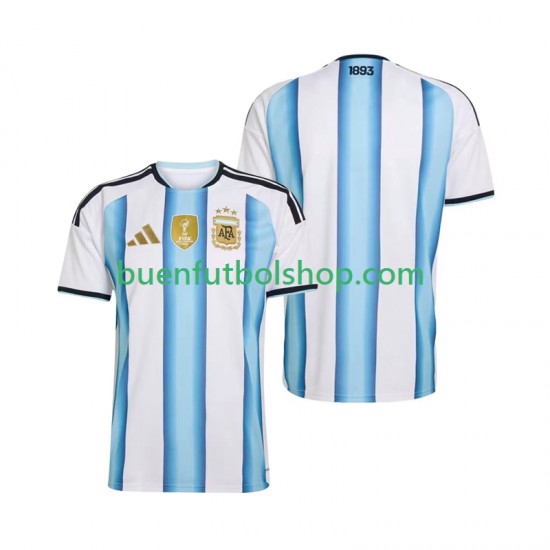 Camiseta de Fútbol Argentina World Cup 2026 Primera Equipación Manga Corta Hombre Camiseta de Fútbol Argentina World Cup 2026 Primera Equipación Manga Corta Hombre