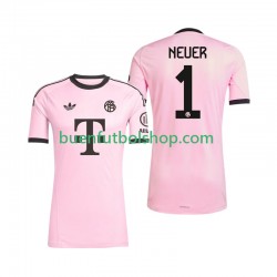 Camiseta de Fútbol Bayern de Múnich Portero Manuel Neuer 1 UCL 2025-2026 Tercera Equipación Manga Corta Hombre