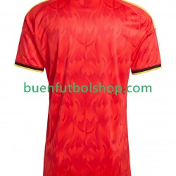 Camiseta de Fútbol Bélgica World Cup 2026 Primera Equipación Manga Corta Hombre