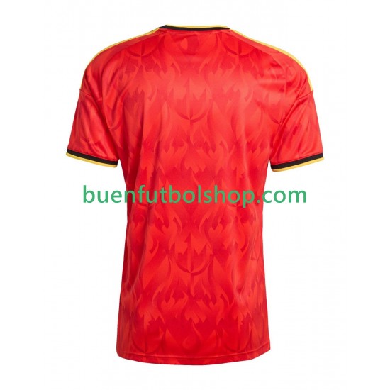 Camiseta de Fútbol Bélgica World Cup 2026 Primera Equipación Manga Corta Hombre
