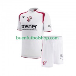 Camiseta de Fútbol CA Osasuna 2025-2026 Tercera Equipación Manga Corta Niño