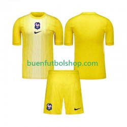Camiseta de Fútbol Francia Portero 2025 Primera Equipación Manga Corta Niño