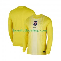 Camiseta de Fútbol Francia Portero 2025 Primera Equipación Manga Larga Hombre