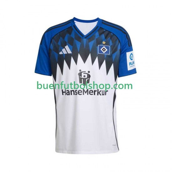 Camiseta de Fútbol Hamburger SV 2025-2026 Primera Equipación Manga Corta Hombre