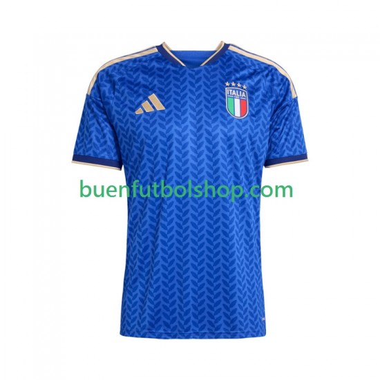 Camiseta de Fútbol Italia World Cup 2026 Primera Equipación Manga Corta Hombre