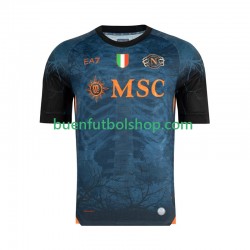 Camiseta de Fútbol Napoli Halloween 2025-2026 Primera Equipación Manga Corta Hombre Camiseta de Fútbol Napoli Halloween 2025-2026 Primera Equipación Manga Corta Hombre