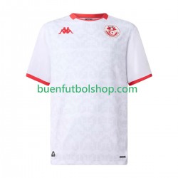 Camiseta de Fútbol Túnez 2025 Segunda Equipación Manga Corta Hombre