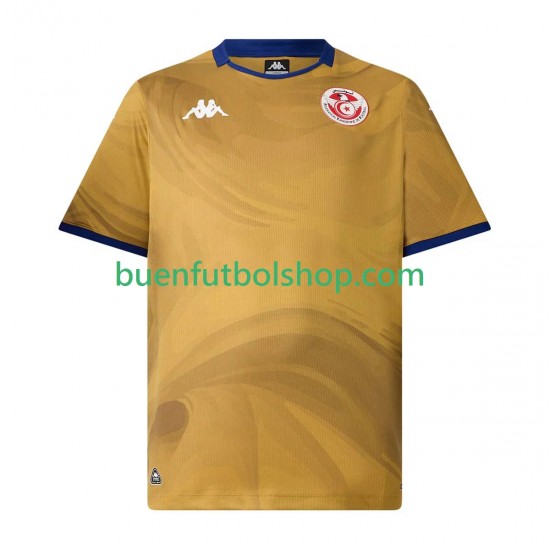 Camiseta de Fútbol Túnez 2025 Tercera Equipación Manga Corta Hombre