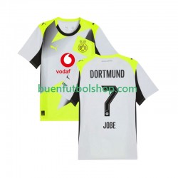 Camiseta de Fútbol Borussia Dortmund Jobe Bellingham 7 2025-2026 Segunda Equipación Manga Corta Hombre