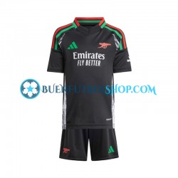 Camiseta de Fútbol Arsenal 2024-2025 Segunda Equipación Manga Corta Niño