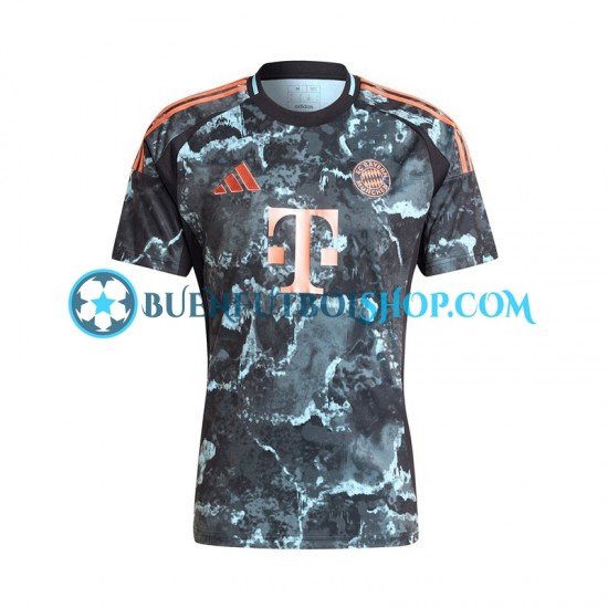 Camiseta de Fútbol Bayern de Múnich 2024-2025 Segunda Equipación Manga Corta Hombre