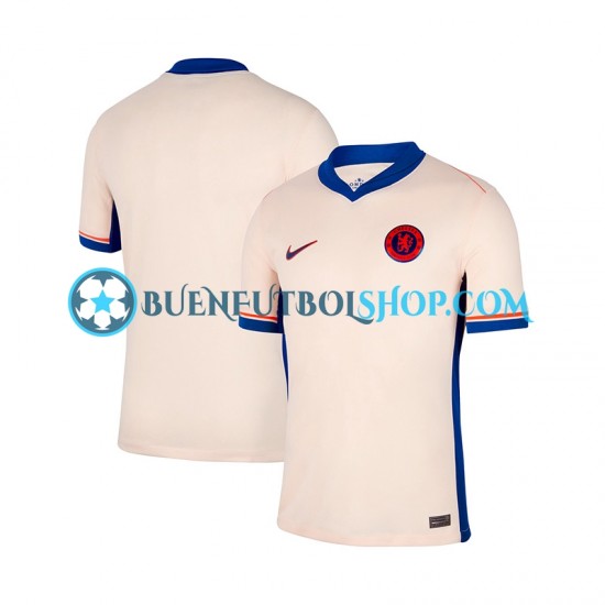 Camiseta de Fútbol Chelsea 2024-2025 Segunda Equipación Manga Corta Hombre