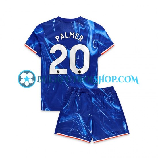 Camiseta de Fútbol Chelsea Cole Palmer 20 2024-2025 Primera Equipación Manga Corta Niño