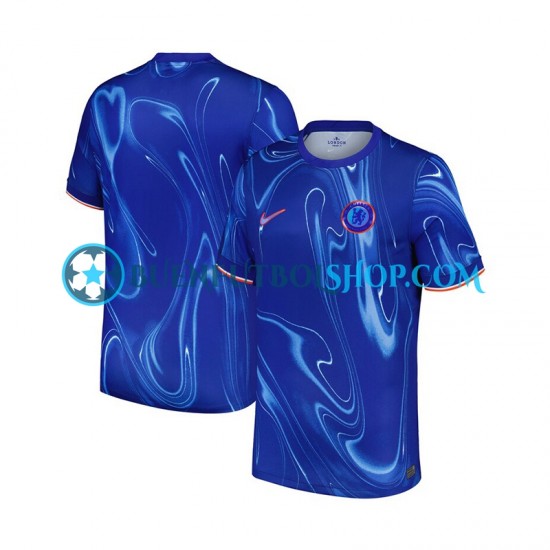 Camiseta de Fútbol Chelsea 2024-2025 Primera Equipación Manga Corta Hombre