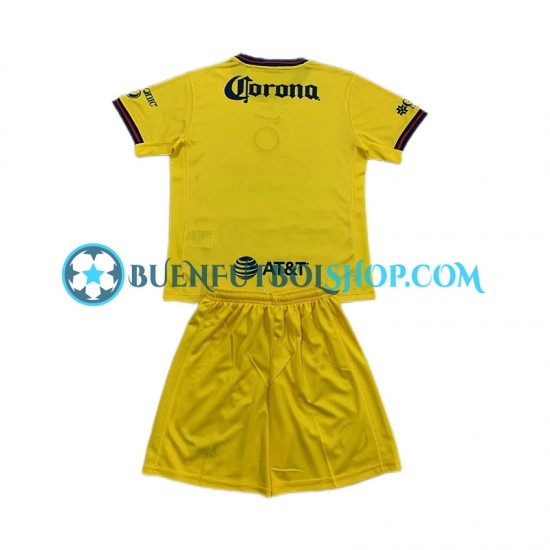 Camiseta de Fútbol Club América 2024-2025 Primera Equipación Manga Corta Niño