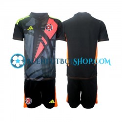 Camiseta de Fútbol Costa Rica Portero 2024 Tercera Equipación Negro Manga Corta Niño Camiseta de Fútbol Costa Rica Portero 2024 Tercera Equipación Negro Manga Corta Niño