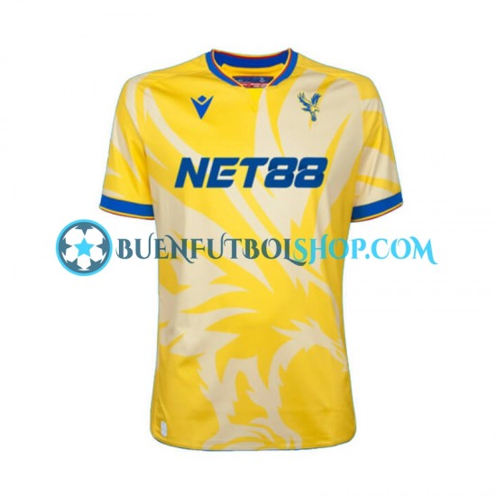 Camiseta de Fútbol Crystal Palace 2024-2025 Segunda Equipación Manga Corta Hombre