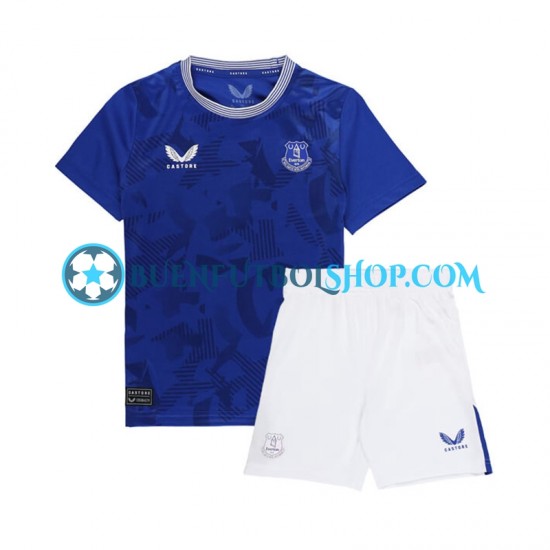 Camiseta de Fútbol Everton 2024-2025 Primera Equipación Manga Corta Niño