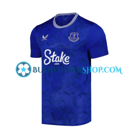 Camiseta de Fútbol Everton 2024-2025 Primera Equipación Manga Corta Hombre