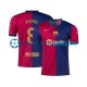 Camiseta de Fútbol FC Barcelona PEDRI 8 2024-2025 Primera Equipación Manga Corta Hombre