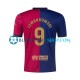 Camiseta de Fútbol FC Barcelona Robert Lewandowski 9 2024-2025 Primera Equipación Manga Corta Hombre