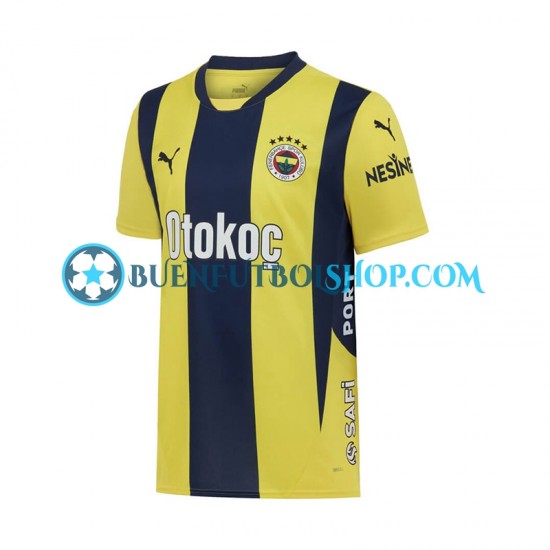 Camiseta de Fútbol Fenerbahce 2024-2025 Primera Equipación Manga Corta Hombre