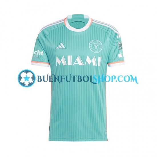 Camiseta de Fútbol Inter Miami 2024-2025 Tercera Equipación Manga Corta Hombre