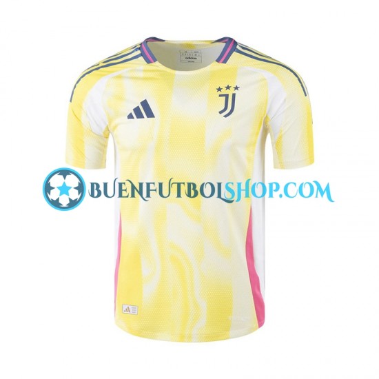 Camiseta de Fútbol Juventus 2024-2025 Segunda Equipación Manga Corta Hombre