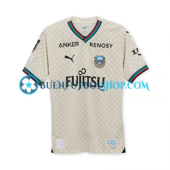 Camiseta de Fútbol Kawasaki Frontale 2024-2025 Segunda Equipación Manga Corta Hombre