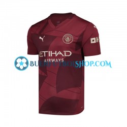 Camiseta de Fútbol Manchester City 2024-2025 Tercera Equipación Manga Corta Hombre