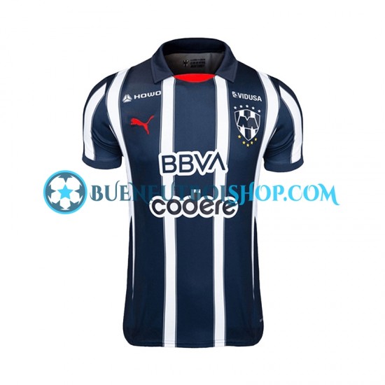 Camiseta de Fútbol Monterrey 2024-2025 Primera Equipación Manga Corta Hombre