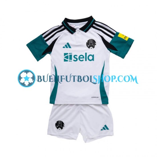 Camiseta de Fútbol Newcastle United 2024-2025 Tercera Equipación Manga Corta Niño