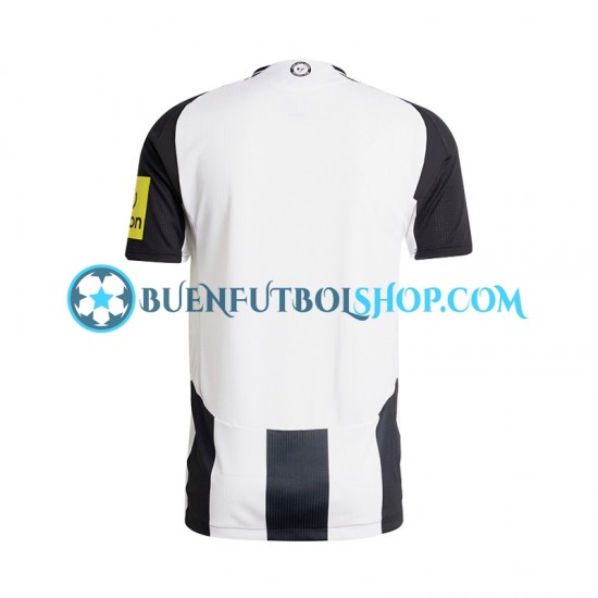 Camiseta de Fútbol Newcastle United 2024-2025 Primera Equipación Manga Corta Hombre