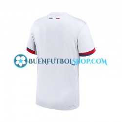 Camiseta de Fútbol Paris Saint-Germain 2024-2025 Segunda Equipación Manga Corta Hombre