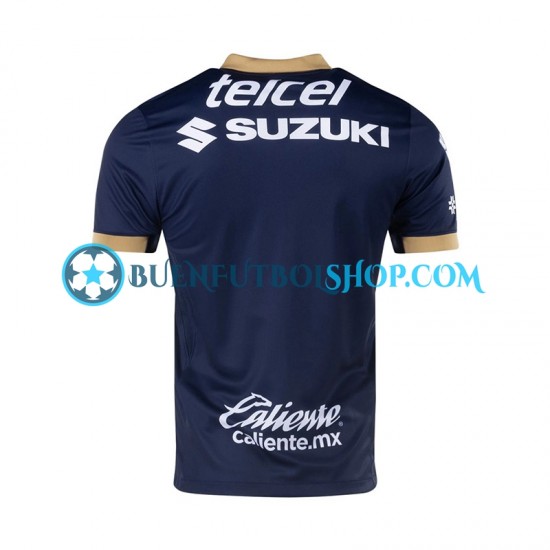 Camiseta de Fútbol Pumas UNAM 2024-2025 Segunda Equipación Manga Corta Hombre