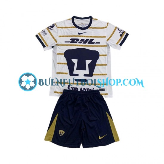 Camiseta de Fútbol Pumas UNAM 2024-2025 Primera Equipación Manga Corta Niño