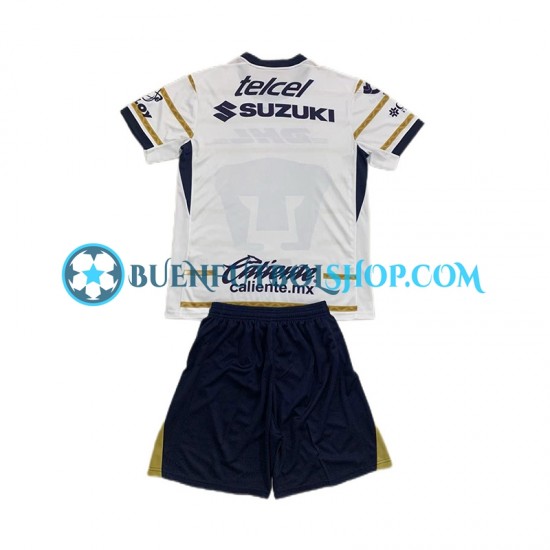 Camiseta de Fútbol Pumas UNAM 2024-2025 Primera Equipación Manga Corta Niño