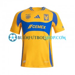 Camiseta de Fútbol Tigres UANL 2024-2025 Primera Equipación Manga Corta Hombre