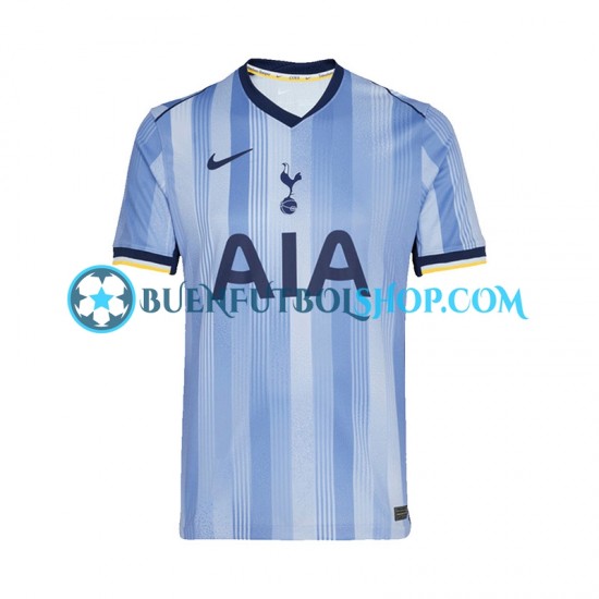 Camiseta de Fútbol Tottenham Hotspur 2024-2025 Segunda Equipación Manga Corta Hombre