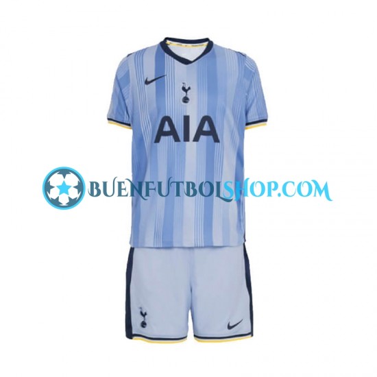 Camiseta de Fútbol Tottenham Hotspur 2024-2025 Segunda Equipación Manga Corta Niño